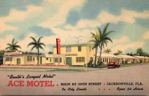 Florida Jacksonville The Ace Motel Curteich