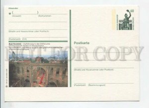 449952 GERMANY 1989 year Bad Hersfeld POSTAL stationery postcard