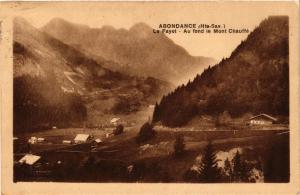 CPA ABONDANCE - Le Fayet - Au fond le Mont Chauffé (691623)