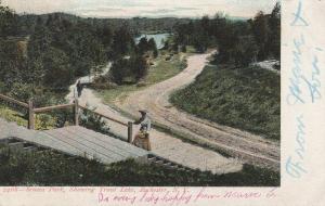 Seneca Park near Trout Lake - Rochester, New York - pm 1907 - UDB