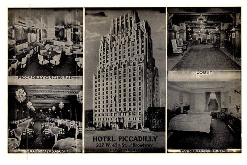 New York  City ,  Hotel Piccadilly , multi-view