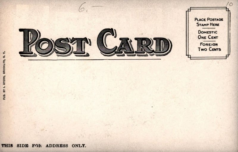 Bridgeport Connecticut  Fairfield County Sea Side Park Postcard   c1907