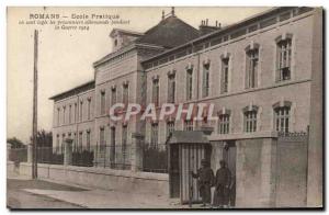 Postcard Old Prison Novels Practical School Army