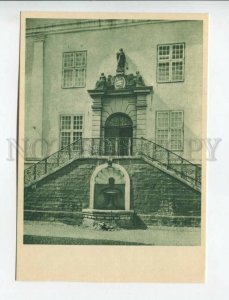 470356 USSR 1956 year Estonia Narva town hall portal postcard