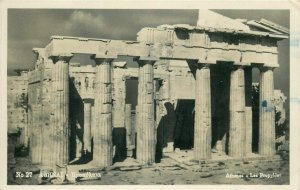 Greece Athens Propylees photo postcard