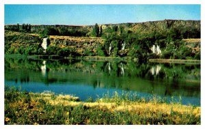 Postcard WATER SCENE Hagerman Valley Idaho ID AU6782