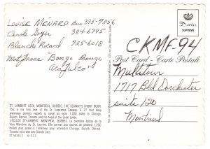 Lambert Lock, Montreal, Quebec, Canada (The Seasway's Front Door)