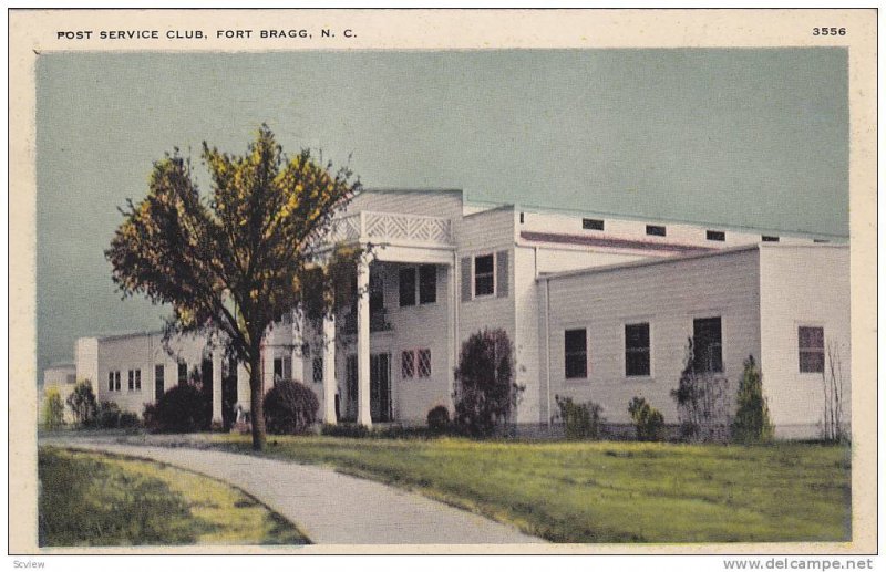 Post Service Club , FORT BRAGG , North Carolina , PU-1944