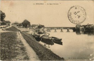 CPM Bergerac- Le quai Salvette FRANCE (1073019)