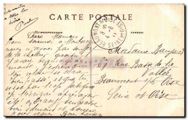 Old Postcard Chateau de Thurelles