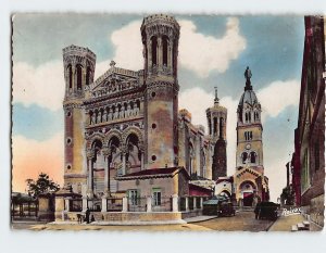 Postcard l'ancienne chapelle, Basilique de Notre-Dame de Fourvière, Lyon, France