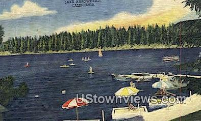 Lake Arrowhead, CA, California, Post Card