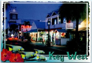 Greene Street at Dusk - Greetings From The Florida Keys! - Key West, Florida