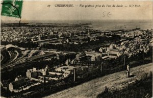 CPA CHERBOURG - Vue générale prise du Fort du Roule (633010)