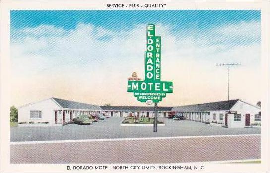 North Carolina Rockingham El Dorado Motel