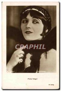 Postcard Modern Cinema Pola Negri