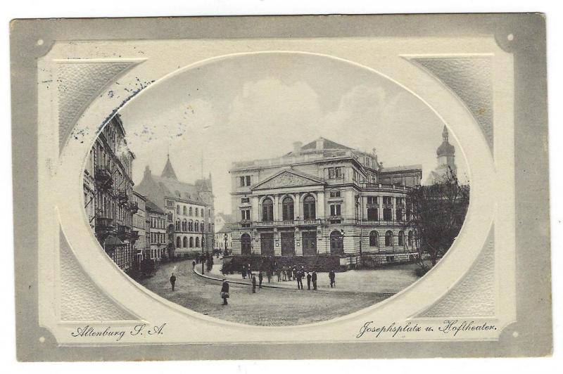 1910 Germany Photo Postcard - Altenburg (SS17)