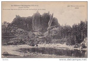 Le Chateau d'Arlempdes, Haute Loire, France, 00-10s