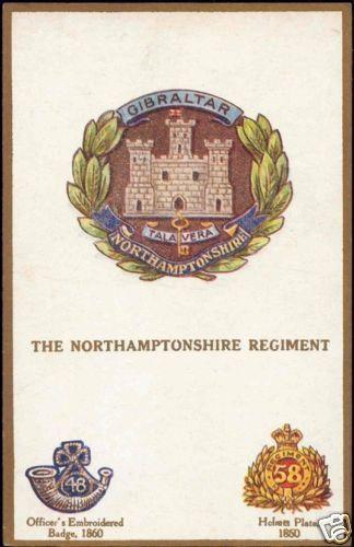 UK Military Badges, The Northamptonshire Regiment 10s