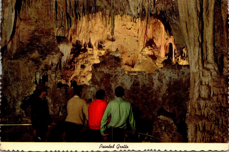 New Mexico Carlsbad Caverns National Park The Painted Grotto