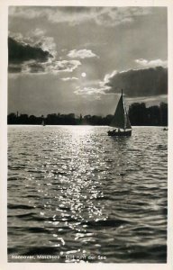 Sailing & navigation themed postcard Hannover sailing vessel