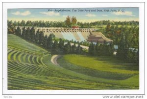 Amphitheatre, City Lake Park and Dam, High Point, North Carolina, 30-40s