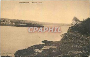 Old Postcard View Trieux Lezardrieux