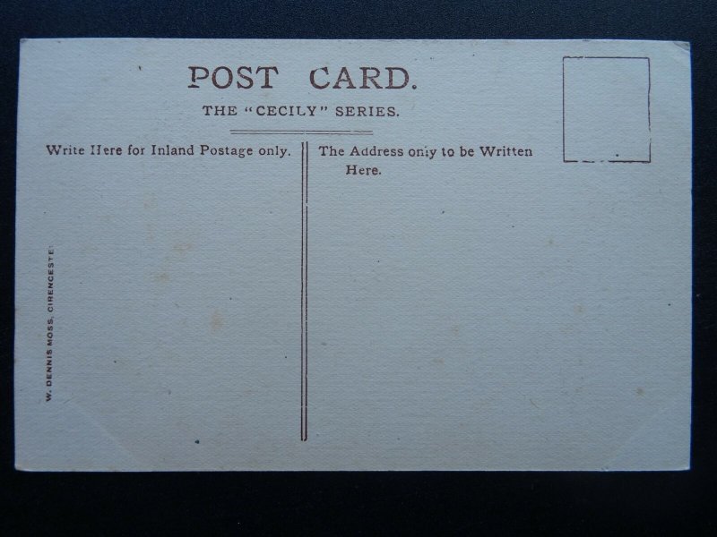 Gloucestershire Cirencester ROMAN VILLA MUSEUM - Old Postcard by W.D. Moss