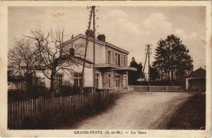 CPA GRAND-PUITS La Gare repr.1930's (19729)