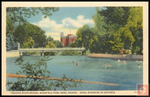 Truckee River Bridge, Wingfield Park, Reno, NV