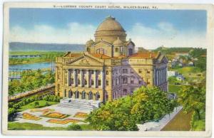 Linen of Luzerne County Court House Wilkes-Barre Pensylvania