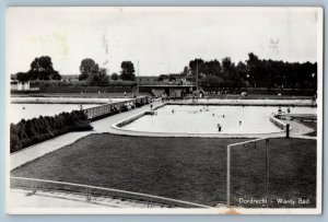 South Holland Netherlands Postcard Dordrecht Wanty Bad 1953 RPPC Photo