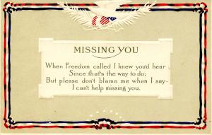 Patriotic - Missing You. USA Military