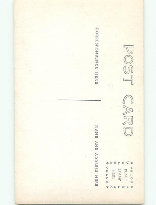 Old rppc BUILDING SCENE Architecture Postcard AB1097