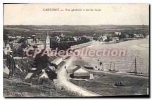 Postcard Old Carteret Vue Generale A Maree Haute