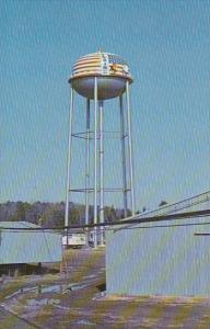 Georgia Plains Water Tank Surrounded By Peanut Warehouses