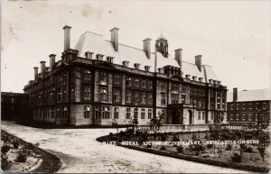 Royal Victoria Infirmary Hospital Newcastle-On-Tyne UK Unused RPPC Postcard H61