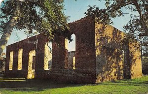 Ruins of St. Philips Church near Wilmington - Wilmington, North Carolina NC  