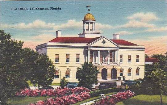 Florida Tallahassee Post Office 1953