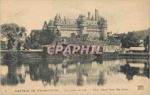 Old Postcard Chateau de Pierrefonds View Jack Lake