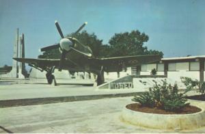 Museo Girón Playa Matanzas Cuba Airplane Aviation Museum Postcard D4