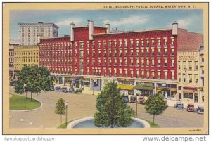 New York Rochester Watertown Hotel Woodruff Public Square 1989