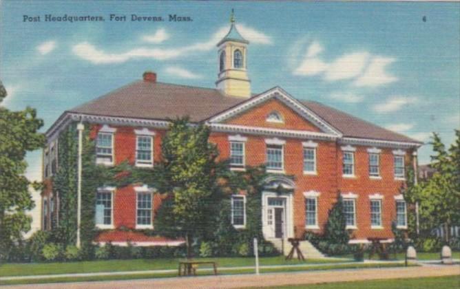 Massachusetts Fort Devens Post Headquarters