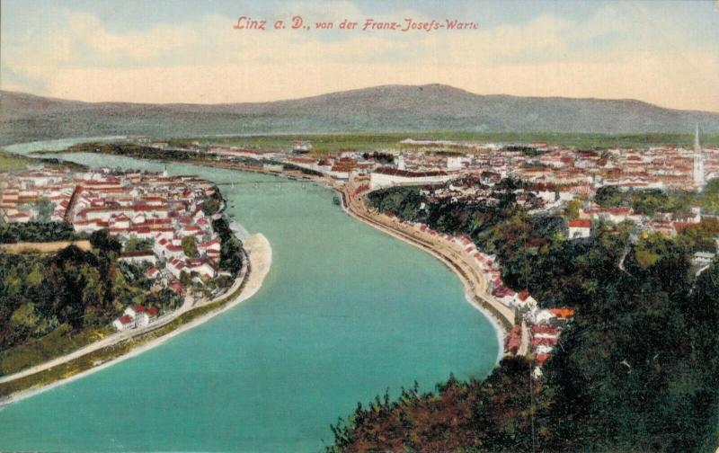 Austria - Blick über Linz von der Franz Josefs Warte 02.75