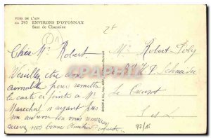 Old Postcard From Around Oyonnax Jump Charmine