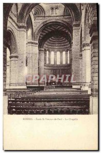 Postcard Old School Rennes St Vincent La Chapelle