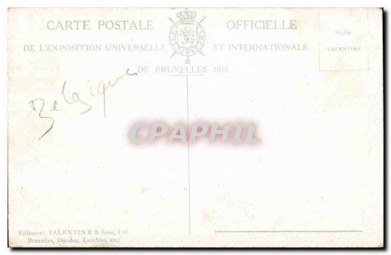 Old Postcard Brussels Exposition 1910 Dutch Pavilion