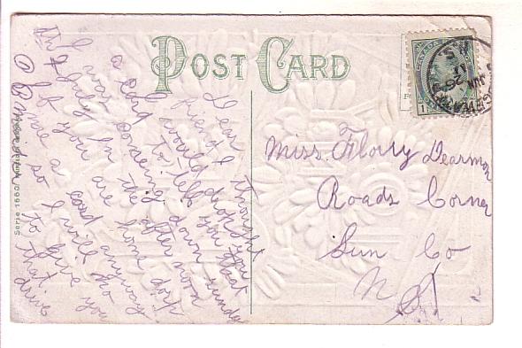 To My PET, Series with Roses, Embossed, Romance