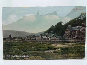 The Village Lamlash Scotland Antique Vintage Postcard 1908