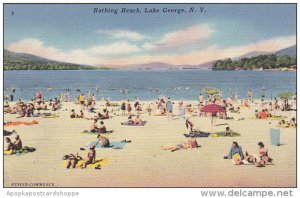 Bathing Beach Lake George